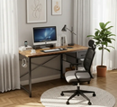 40/47 Inch Computer Desk with Fabric Storage Drawers, Modern Home Office Table by 2Dropme