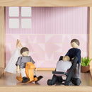 Tiny Land® Sweetwood Love Dollhouse & Wooden Dollhouse Dolls