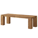 86" Modern Dining Table, Extra Long Kitchen Table for 6-8