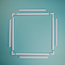 Punch Needle Mirror Kit