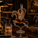 Pegasus Diamond Crystal Decanter - 12"