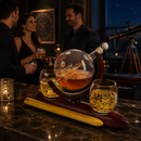 Rocket Whiskey Decanter Set, Planets Globe Decanter