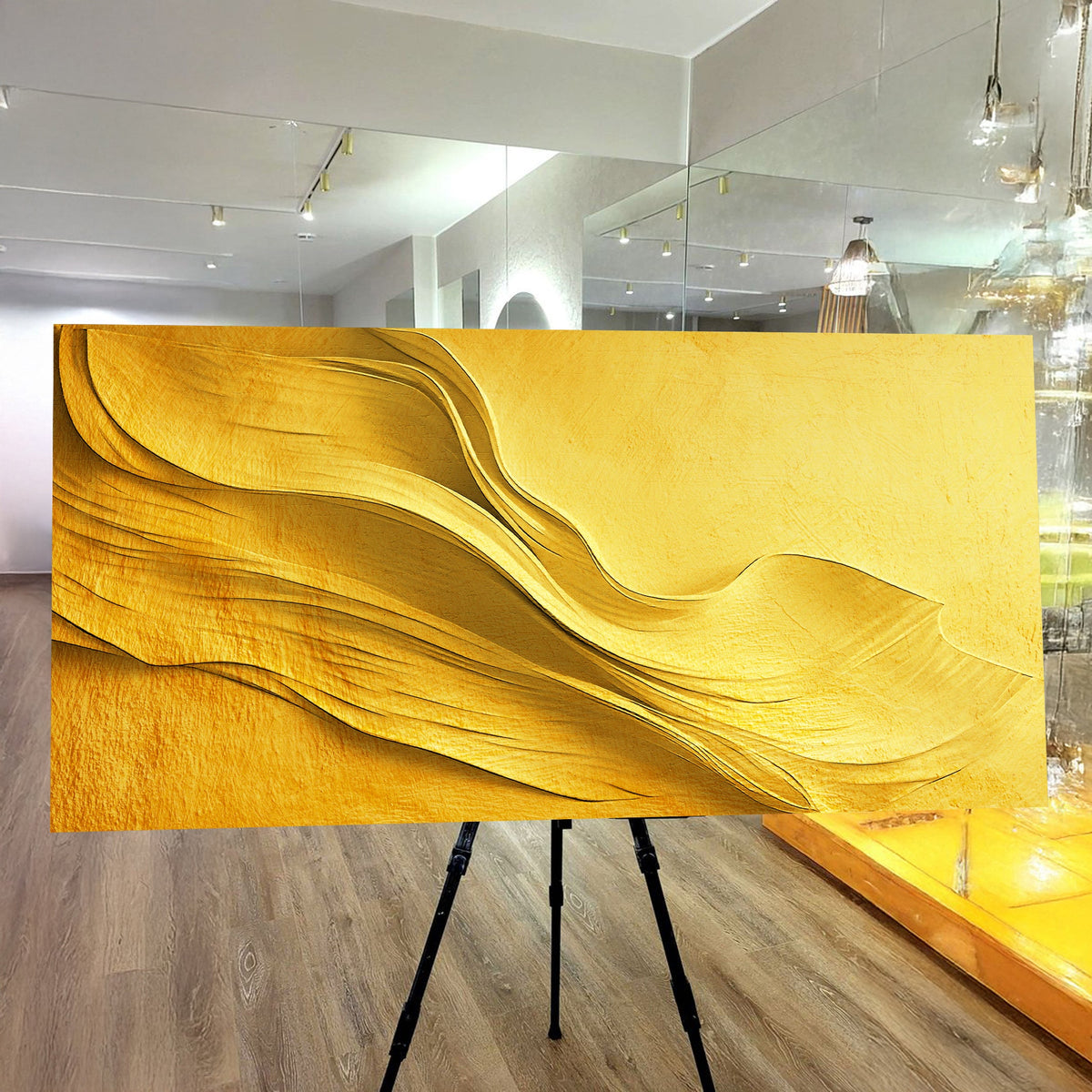 Gold Minimalist Wall Art, photo 4 of 10