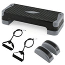3-in-1 Aerobic Step Platform with Risers and Balance Trainers by LJGDeals
