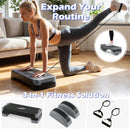 3-in-1 Aerobic Step Platform with Risers and Balance Trainers by DirectDeals