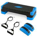 3-in-1 Aerobic Step Platform with Risers and Balance Trainers by LJGDeals
