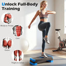 3-in-1 Aerobic Step Platform with Risers and Balance Trainers by LJGDeals