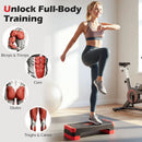 3-in-1 Aerobic Step Platform with Risers and Balance Trainers by LJGDeals