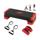 3-in-1 Aerobic Step Platform with Risers and Balance Trainers by LJGDeals