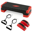 3-in-1 Aerobic Step Platform with Risers and Balance Trainers by LJGDeals