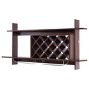 3-in-1 Dining Set: Windsor Chairs Industrial Sideboard & Wall-Mount Wine Rack Combo by LJGDeals