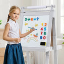 3-in-1 Double-sided Art Easel with Chalkboard and Magnetic Whiteboard by LJGDeals