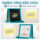 3-in-1 Double-sided Art Easel with Chalkboard and Magnetic Whiteboard by LJGDeals