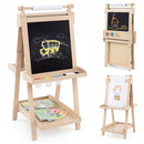 Double-Sided Kids Art Easel with Chalkboard & Whiteboard by LJGDeals
