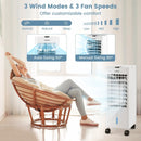 3-in-1 Evaporative Air Cooler with Remote for Home Office-White by LJGDeals