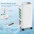 3-in-1 Evaporative Air Cooler with Remote for Home Office-White by LJGDeals