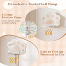 3 in 1 Kids Basketball Hoop with Basketball and Foldable Rim