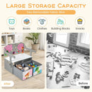 3 in 1 Kids Convertible Activity Bench with 2 Removable Fabric Bins by LJGDeals