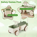 3-in-1 Kids Ride On Push Car with Rope and Storage Basket by LJGDeals