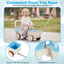3-in-1 Kids Ride On Push Car with Rope and Storage Basket by DirectDeals