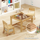 3 in 1 Kids Table and Chair Set with Removable Tabletop and 2 Storage Drawers by LJGDeals
