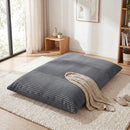 3-in-1 Convertible Bean Bag Chair with Corduroy Fabric by LJGDeals