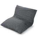 3-in-1 Convertible Bean Bag Chair with Corduroy Fabric by LJGDeals
