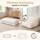 3-in-1 Convertible Bean Bag Chair with Corduroy Fabric by LJGDeals