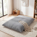 3-in-1 Convertible Bean Bag Chair with Corduroy Fabric by LJGDeals