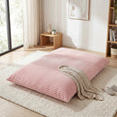 3-in-1 Convertible Bean Bag Chair with Corduroy Fabric by LJGDeals