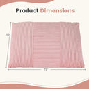 3-in-1 Convertible Bean Bag Chair with Corduroy Fabric by DirectDeals