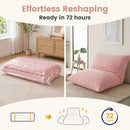 3-in-1 Convertible Bean Bag Chair with Corduroy Fabric by LJGDeals