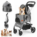 3-in-1 Foldable Pet Stroller for Small to Medium Dogs by LJGDeals