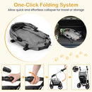 3-in-1 Foldable Pet Stroller for Small to Medium Dogs by LJGDeals