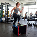 3-in-1 Plyometric Box 16 x 20 x 24 Inches Soft Plyo Jump Box by LJGDeals