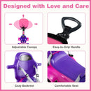 3 in 1 Push Car for Toddler Stroller Sliding Walking Car for Boys and Girls by LJGDeals