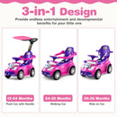 3 in 1 Push Car for Toddler Stroller Sliding Walking Car for Boys and Girls by LJGDeals