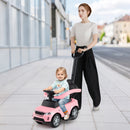 3 in 1 Push Car with Removable Handle and Guardrail for Kids 18-36 Months Old