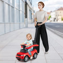 3 in 1 Push Car with Removable Handle and Guardrail for Kids 18-36 Months Old