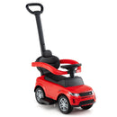 3 in 1 Push Car with Removable Handle and Guardrail for Kids 18-36 Months Old