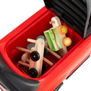 3 in 1 Push Car with Removable Handle and Guardrail for Kids 18-36 Months Old