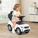 3 in 1 Push Car with Removable Handle and Guardrail for Kids 18-36 Months Old