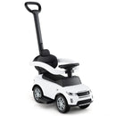 3 in 1 Push Car with Removable Handle and Guardrail for Kids 18-36 Months Old