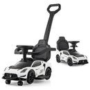 3-in-1 Ride on Push Car Maserati Licensed Sliding Car with Music