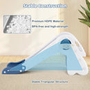 3 in 1 Toddler Slide Baby Slide Climber Playset with Basketball Hoop and Basketball by LJGDeals