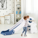 3 in 1 Toddler Slide Baby Slide Climber Playset with Basketball Hoop and Basketball by LJGDeals
