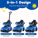 3-in-1 Toyota Licensed Foot-to-Floor Stroller Sliding Walking Toy by LJGDeals