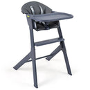3-in-1 Washable Baby High Chair with Tray Footrest