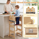 3-in-1 Wooden Kids Step Stool with Chalkboard by LJGDeals