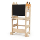 3-in-1 Wooden Kids Step Stool with Chalkboard by LJGDeals